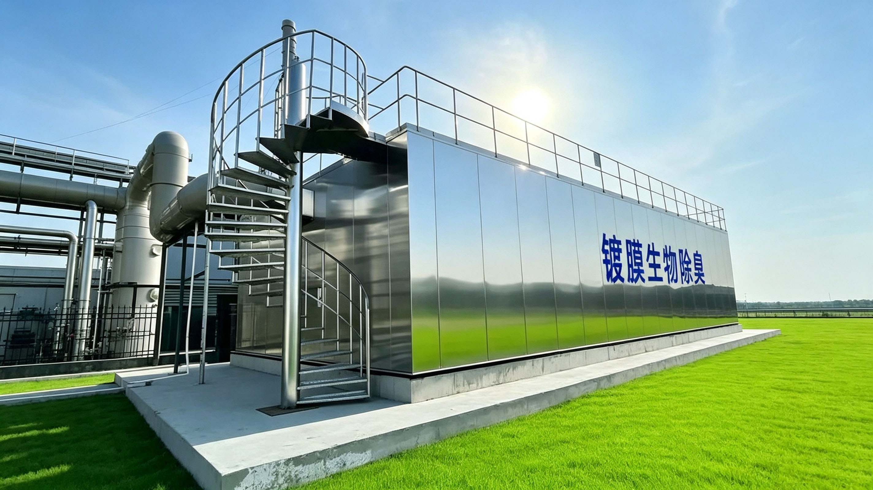 天津某生物发酵厂发酵罐尾气除臭技改